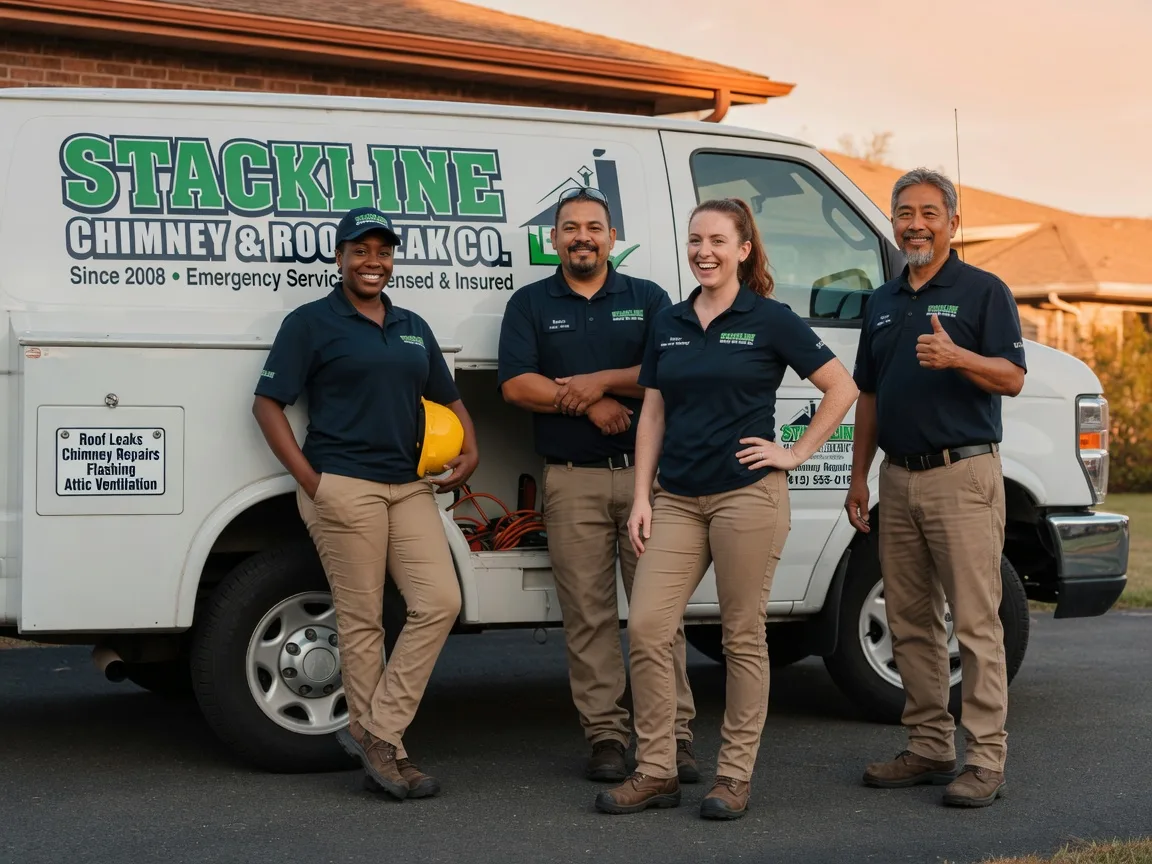 Chimney flashing repair company in Neshkoro, WI